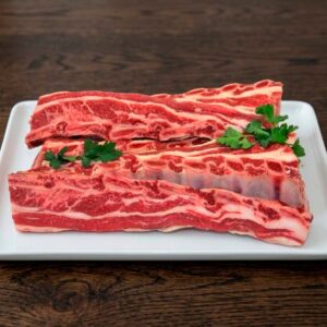asado en tira de res