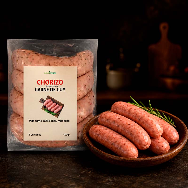 chorizo de cuy