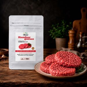 hamburguesa de cuy