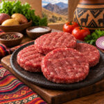 hamburguesa de carne de cuy