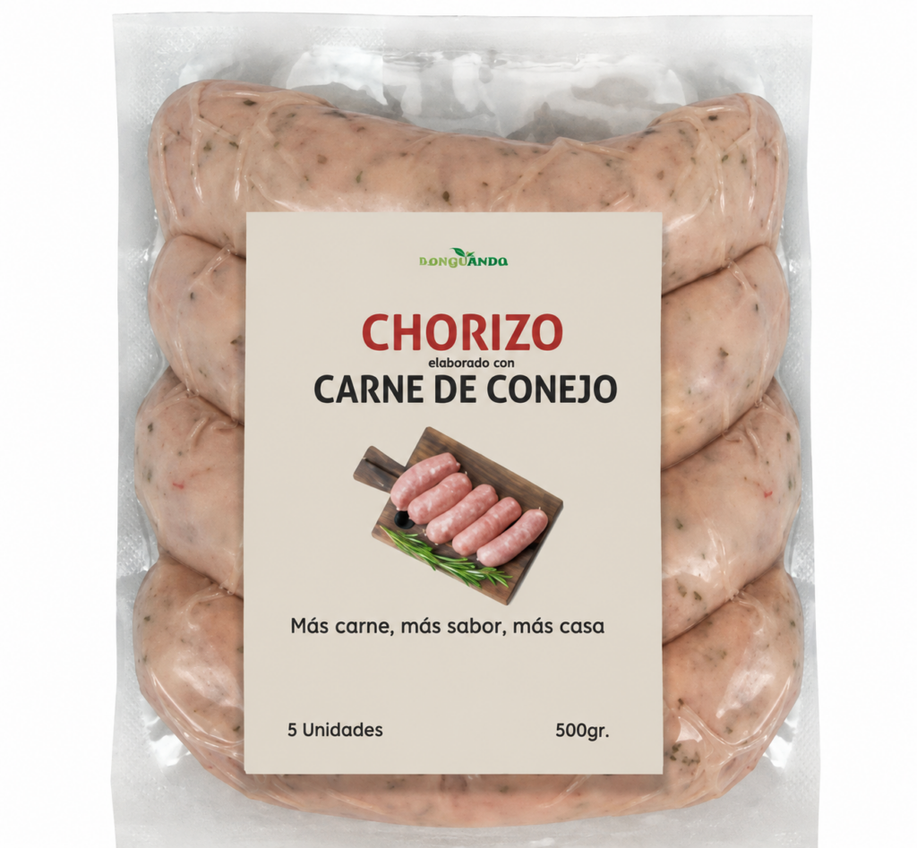 Chorizo de conejo