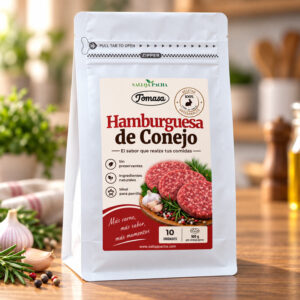 hamburguesa de conejo don guando